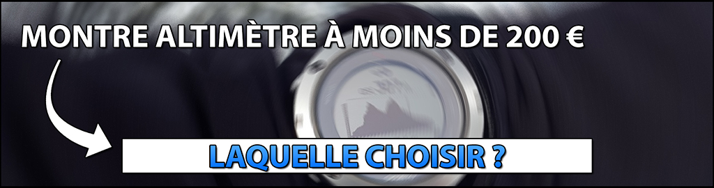 Quelle montre altim tre moins de 200 choisir